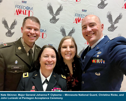 Group Selfie at Pentagon