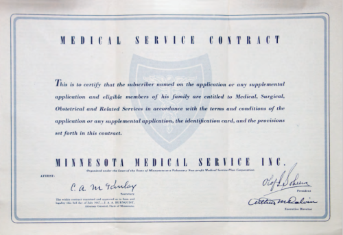 Medical Service Contract